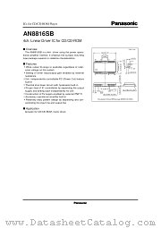 AN8816SB datasheet pdf Panasonic