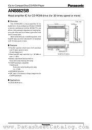 AN8882 datasheet pdf Panasonic