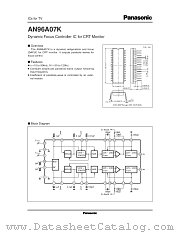 AN96A07K datasheet pdf Panasonic