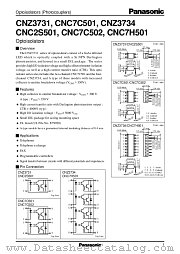 CNC7C501 datasheet pdf Panasonic