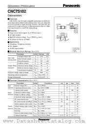 CNC7S102 datasheet pdf Panasonic