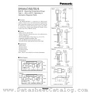 DN6847TE datasheet pdf Panasonic