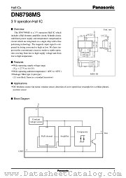 DN8798 datasheet pdf Panasonic