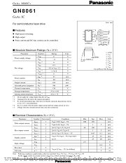 GN8061 datasheet pdf Panasonic
