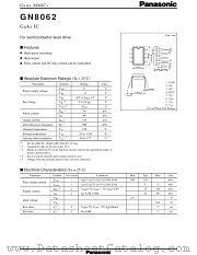 GN8062 datasheet pdf Panasonic