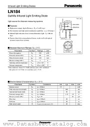 LN184 datasheet pdf Panasonic