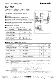 LN189S datasheet pdf Panasonic