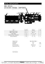 LNP105011 datasheet pdf Panasonic