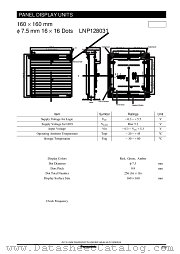 LNP128031 datasheet pdf Panasonic