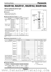MA2B162A datasheet pdf Panasonic