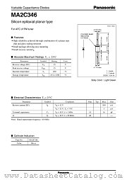 MA2C346 datasheet pdf Panasonic