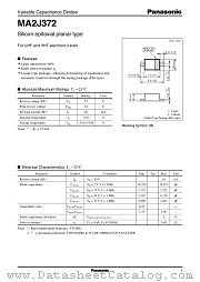 MA2J372 datasheet pdf Panasonic