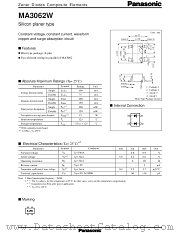 MA3062W datasheet pdf Panasonic