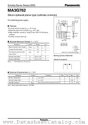 MA3G762 datasheet pdf Panasonic