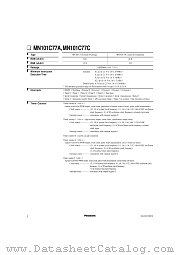 MN101C77A datasheet pdf Panasonic