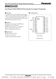 MN65543S datasheet pdf Panasonic