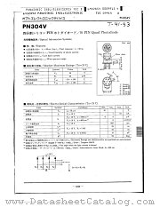 PN304V datasheet pdf Panasonic