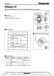 PNA4211F datasheet pdf Panasonic