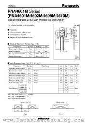 PNA4608M datasheet pdf Panasonic