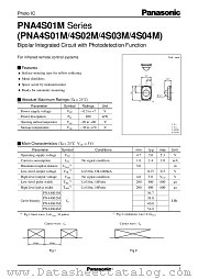 PNA4S03M datasheet pdf Panasonic