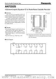AN7333S datasheet pdf Panasonic