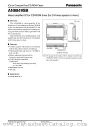 AN8849SB datasheet pdf Panasonic