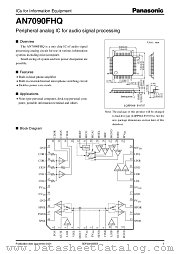 AN7090FHQ datasheet pdf Panasonic