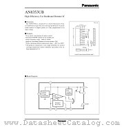 AN8353UB datasheet pdf Panasonic