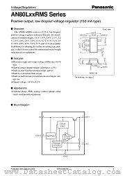 AN80L52RMS datasheet pdf Panasonic