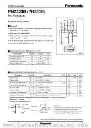 PN323B datasheet pdf Panasonic