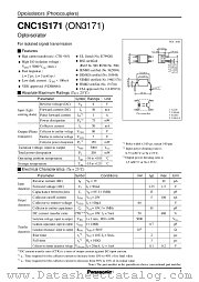 CNC1S171 datasheet pdf Panasonic