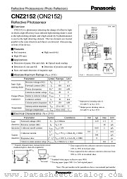 CNZ2152 datasheet pdf Panasonic