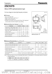 2SC5379 datasheet pdf Panasonic