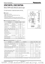 2SC3979 datasheet pdf Panasonic