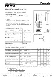 2SC5739 datasheet pdf Panasonic