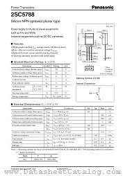 2SC5788 datasheet pdf Panasonic