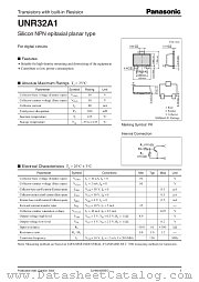 UNR32A1 datasheet pdf Panasonic