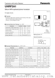 UNRF2A1 datasheet pdf Panasonic