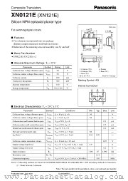 XN121E datasheet pdf Panasonic