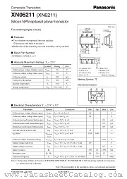 XN06211 datasheet pdf Panasonic