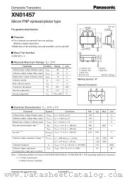 XN01457 datasheet pdf Panasonic