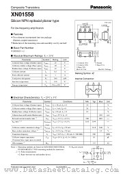 XN01558 datasheet pdf Panasonic