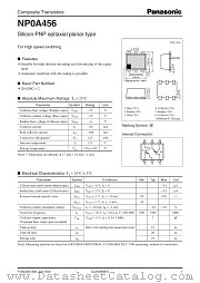 NP0A456 datasheet pdf Panasonic