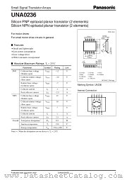 UNA0236 datasheet pdf Panasonic
