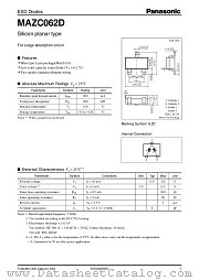 MAZC062D datasheet pdf Panasonic