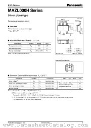 MAZL068H datasheet pdf Panasonic