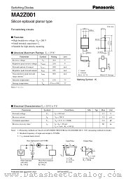 MA2Z001 datasheet pdf Panasonic