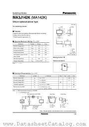 MA3J142K datasheet pdf Panasonic