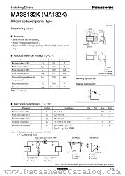 MA3S132K datasheet pdf Panasonic