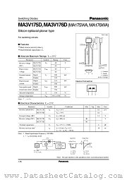 MA176WA datasheet pdf Panasonic